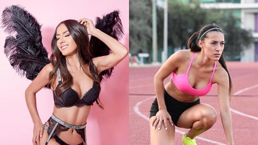 Gloria Murillo, atleta mexicana, é nova modelo da Victoria"s Secret - Montagem/ Reprodução/Instagram