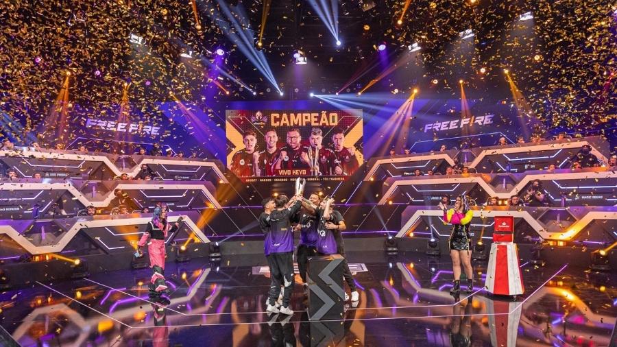 Vivo Keyd bicampeã da LBFF - Divulgação/Garena