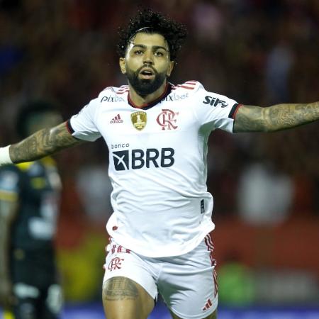 Gabigol disse que Flamengo quer dar "resposta em jogos decisivos" à torcida  - Divulgação/Flamengo