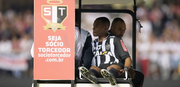 Robinho deixa jogo entre São Paulo e Atlético-MG nas quartas de final da Libertadores - Friedemann Vogel / Freelancer