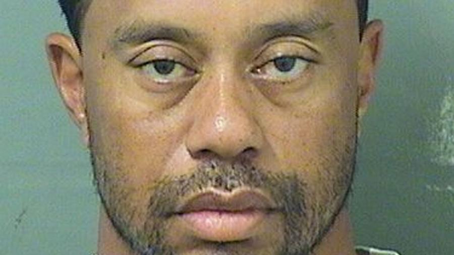 Tiger Woods foi detido na Florida após ser encontrado dormindo no carro - Palm Beach County Sheriff"s Office/Handout via REUTERS