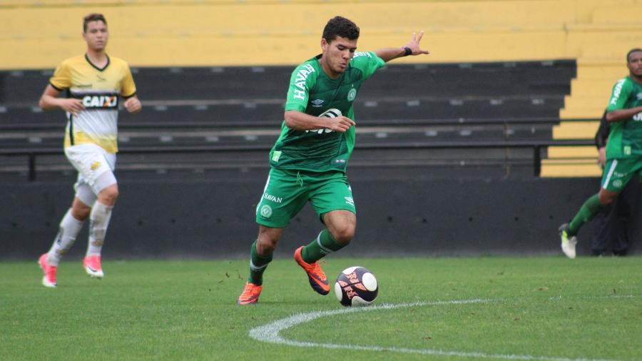 Bruno Silva, atacante da Chapecoense, será emprestado ao Atlético-MG - Divulgação/Chapecoense