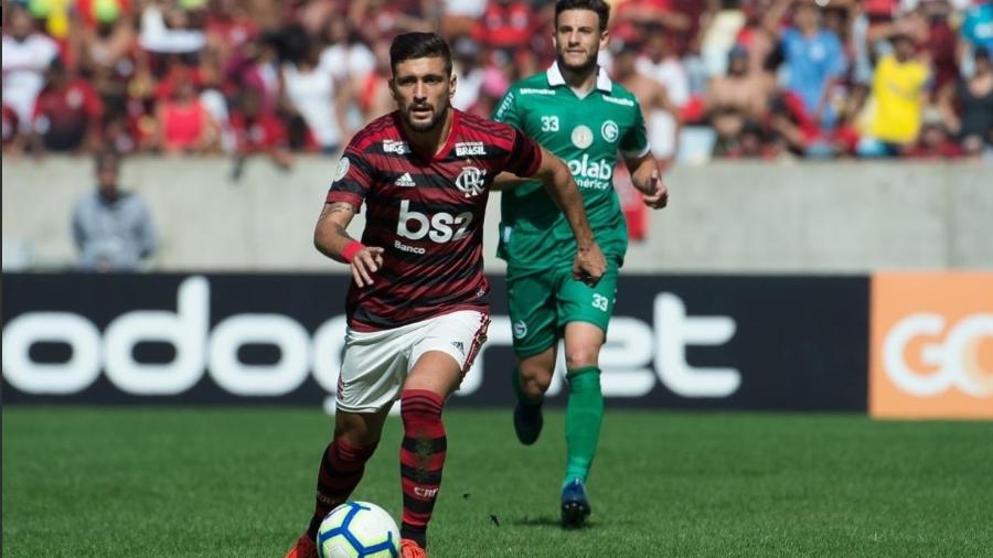 Arrascaeta analisa briga pelo título do Campeonato Brasileiro - Reprodução Twitter