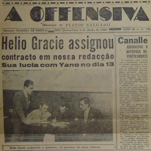 Nos anos 30, Hélio Gracie foi membro do integralismo, o fascismo ...