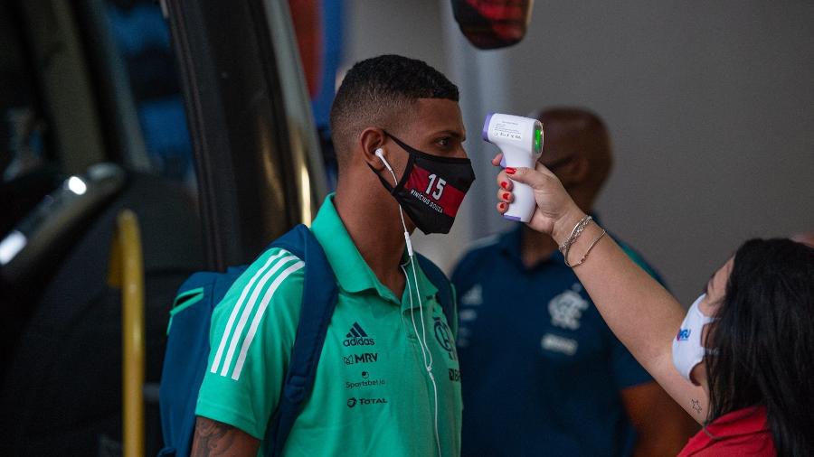 Vinícius Souza está perto de ser negociado pelo Flamengo - Alexandre Vidal/Flamengo