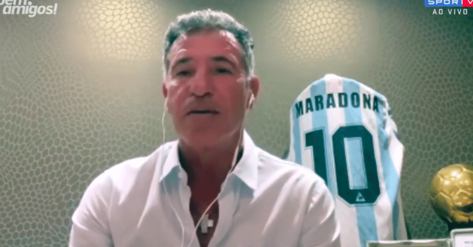 Careca fala sobre a morte de Maradona