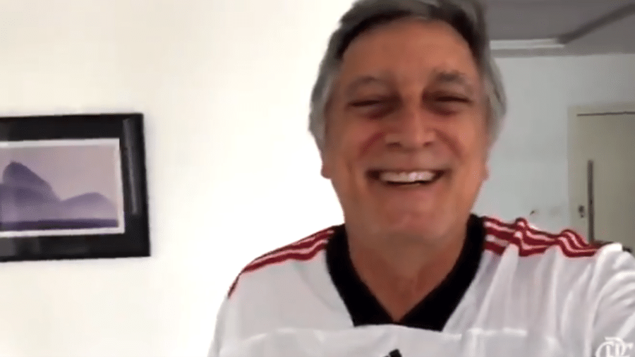 Flamengo fez homenagem ao ator Eduardo Galvão - Reprodução/Twitter