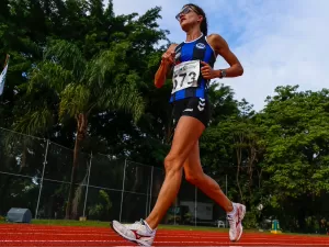 Brasileira Érica Sena termina em 13º lugar na marcha atlética feminina