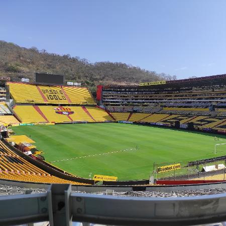 Estádio Monumental, em Guayaquil (EQU), foi escolhido pela Conmebol para receber a final da Libertadores - Reprodução/Facebook