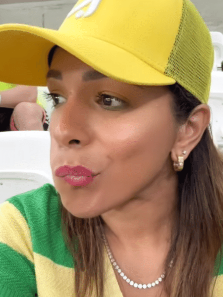 Belle Silva, mulher do zagueiro Thiago Silva, lamentou a derrota do Brasil para Camarões - Reprodução/Instagram
