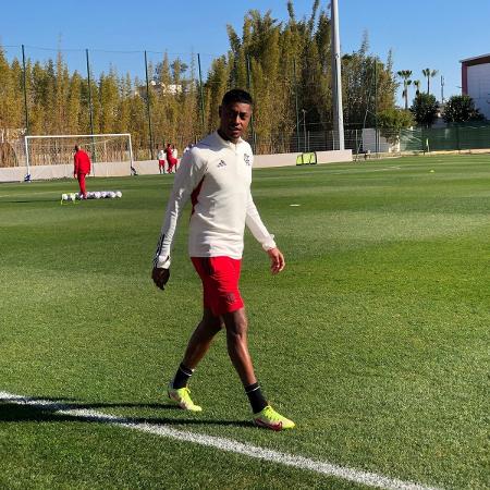 Bruno Henrique viajou com o Flamengo para o Mundial no Marrocos, mas segue em recuperação - Bruno Braz / UOL