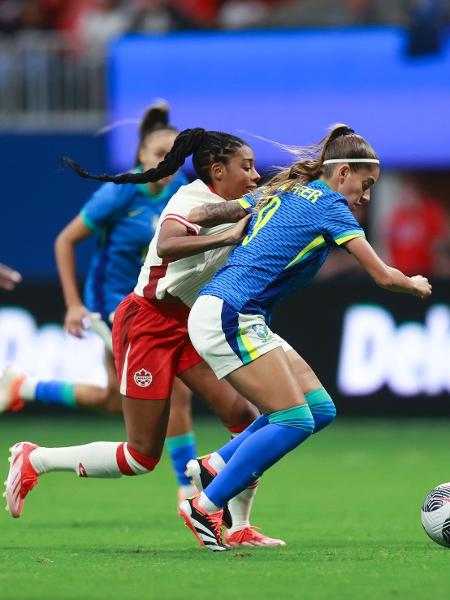 Seleção brasileira feminina perdeu para o Canadá nos pênaltis