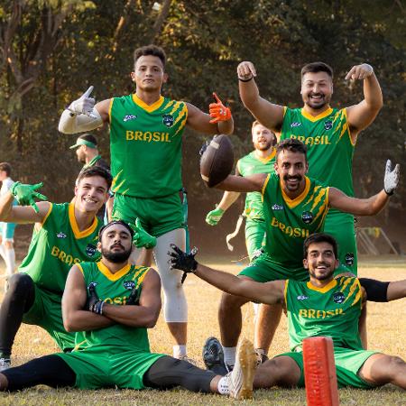 Seleção brasileira masculina vai disputar o Mundial de Flag Football pela segunda vez