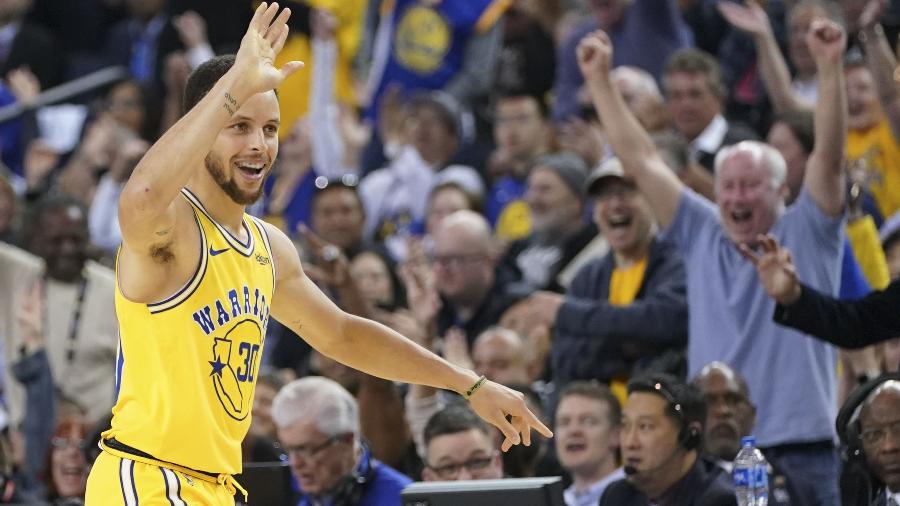 Stephen Curry volta a treinar no Golden State Warrriors - Kyle Terada/USA Today Sports