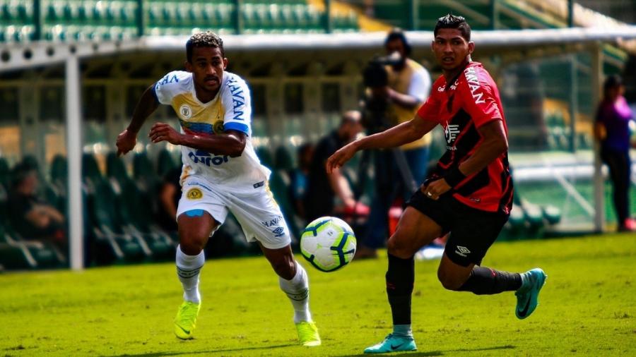 Eduardo foi titular da Chapecoense no jogo do último domingo, contra o Athletico - Márcio Cunha/Chapecoense