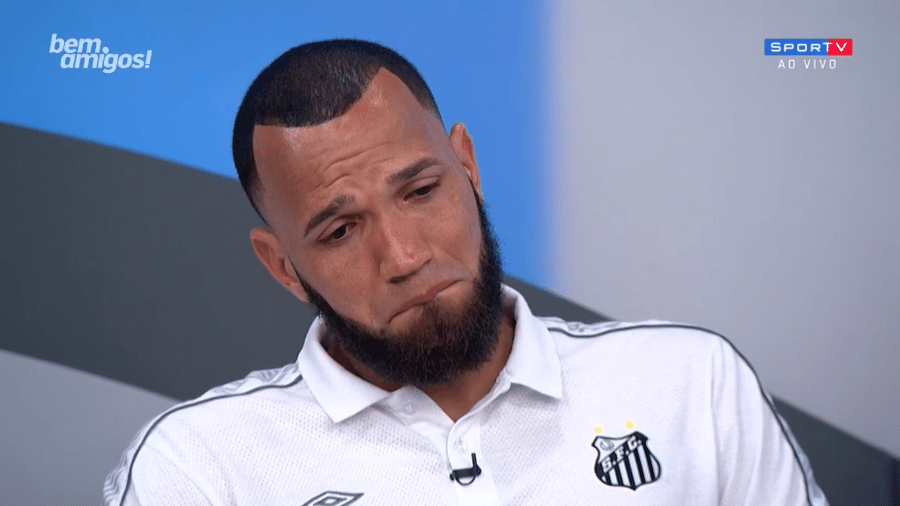 Éverson, durante participação no SporTV - Reprodução/SporTV