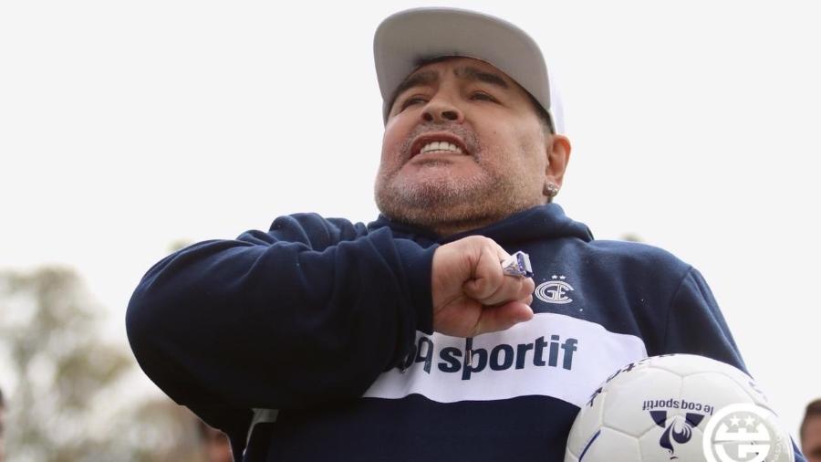 Maradona está internado desde segunda-feira (2) - Divulgação/Gimnasia La Plata