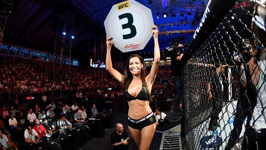 A brasileira Luciana Andrade no UFC 242 - Zuffa LLC via Getty Images