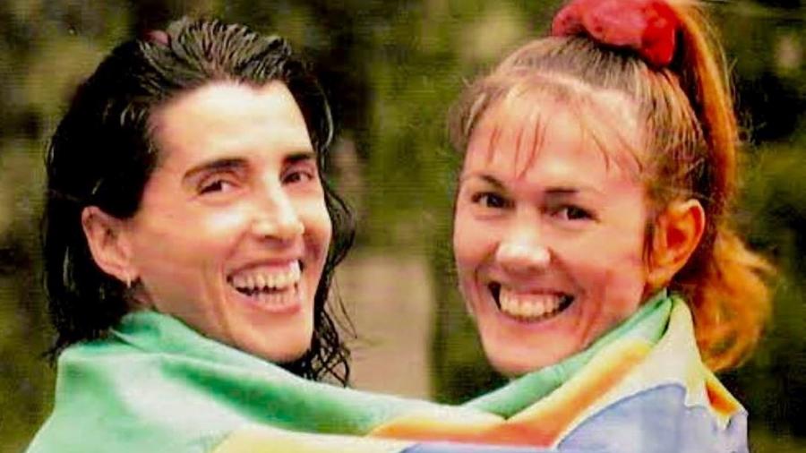 Paula e Hortência, na conquista do Campeonato Mundial, em 1994, na Austrália - Reprodução/ Instagram