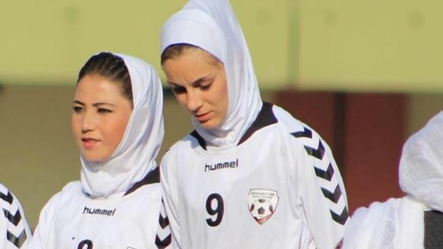 Shabnam Mobarez pediu ajuda à Fifa para salvar jogadoras da seleção do Afeganistão - Reprodução