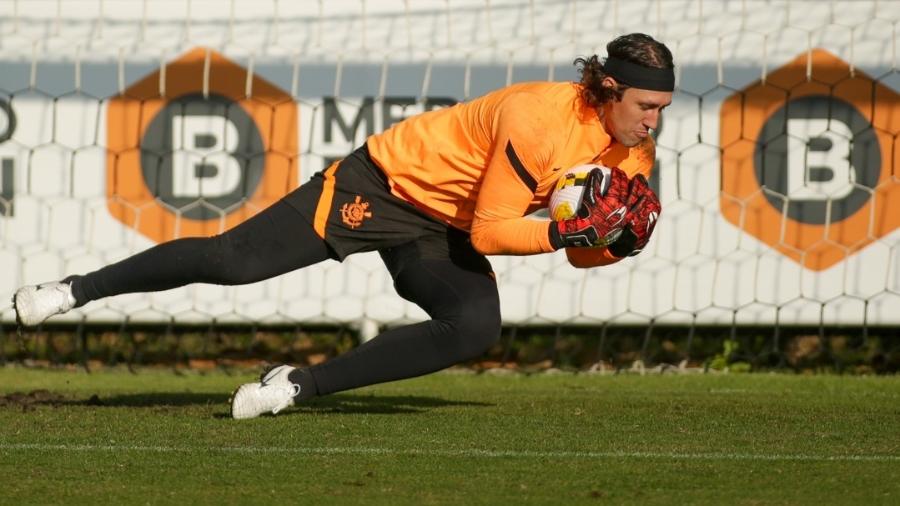 Cássio será titular do Corinthians no clássico com o Santos  - Rodrigo Coca/ Ag. Corinthians 