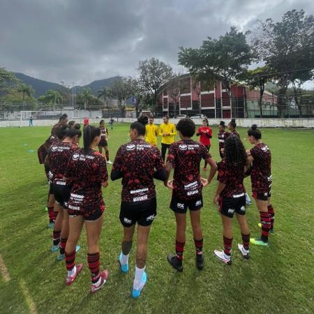 Meninas da Gávea goleiam rival pelo Campeonato Carioca feminino - Twitter/Flamengo