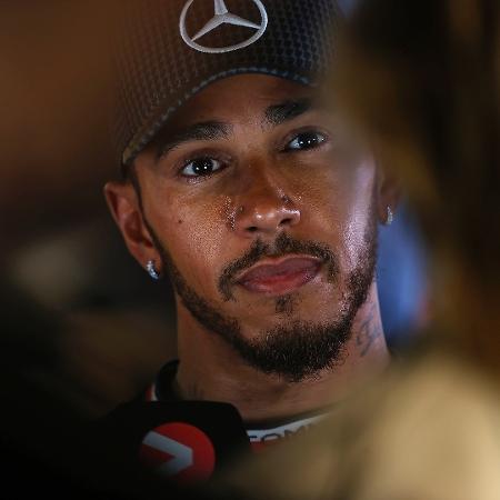 O heptacampeão Lewis Hamilton, que negocia novo contrato com a Mercedes - Mercedes