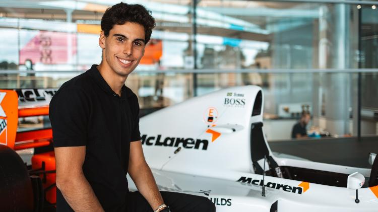 Gabriel Bortoleto, que passa a integrar a academia da McLaren