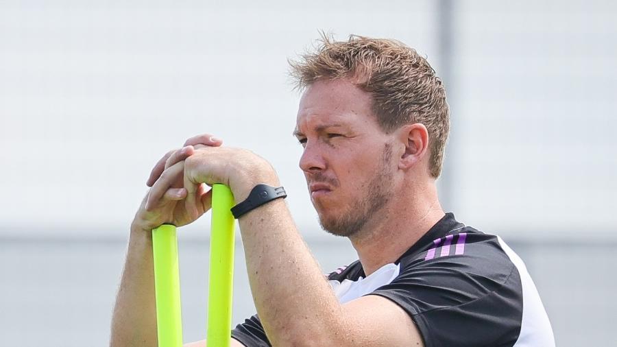 Julian Nagelsmann comanda a seleção alemã