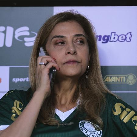 Leila Pereira, presidente do Palmeiras - Ettore Chiereguini/AGIF