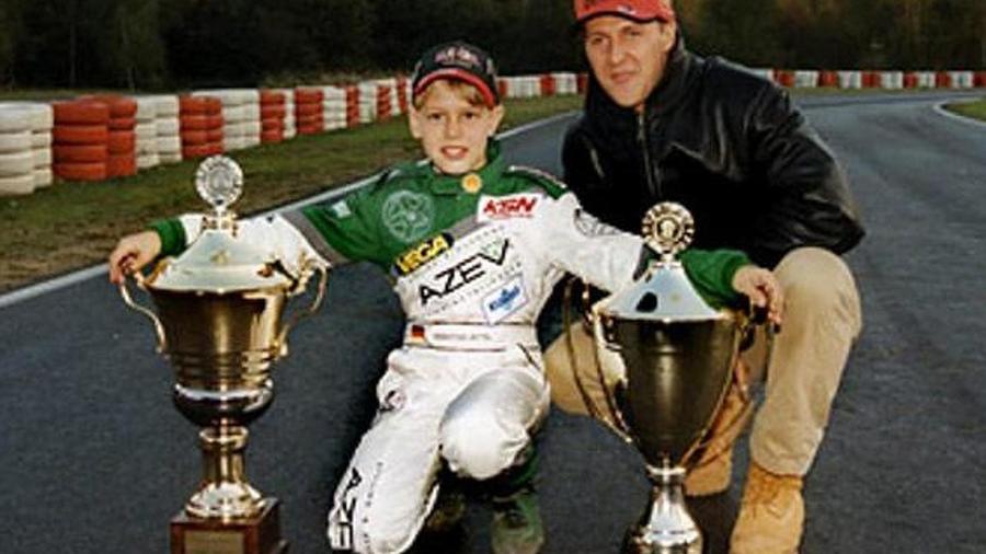 Schumacher é a grande inspiração de Sebastian Vettel na F1 - Arquivo