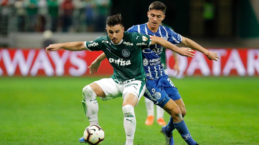 Verdão eliminou o Godoy Cruz nas oitavas de final jogando no Allianz Parque - Daniel Vorley/AGIF