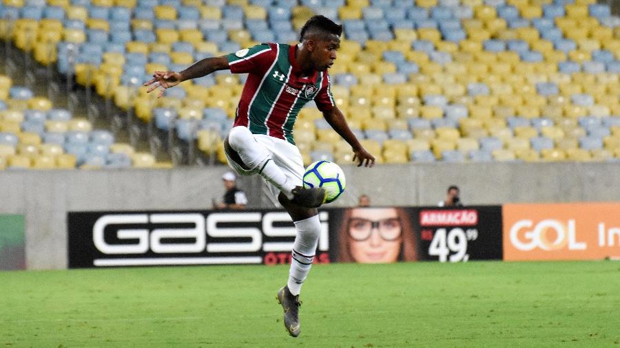 Kelvin atuou apenas nove minutos pelo Fluminense - Mailson Santana/Fluminense FC