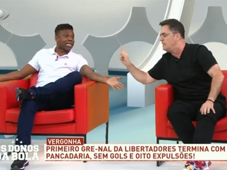 Edilson Capetinha E F Fernandes Batem Boca Ao Vivo Sabe Como Faz Gol