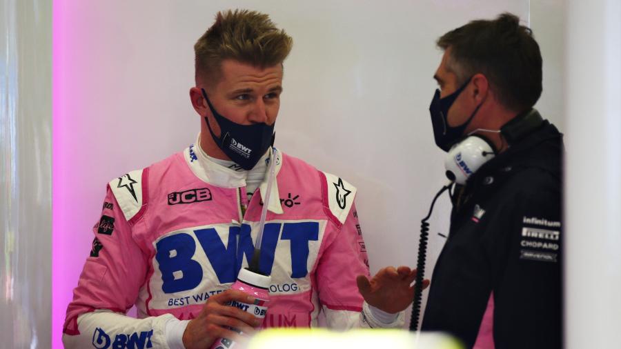 Nico Hulkenberg foi chamado de última hora para o treino do GP de Eifel - Peter Fox/Getty Images