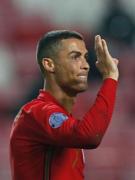Cristiano Ronaldo iguala marca de Puskás em vitória de Portugal na Liga das Nações - RAFAEL MARCHANTE/REUTERS
