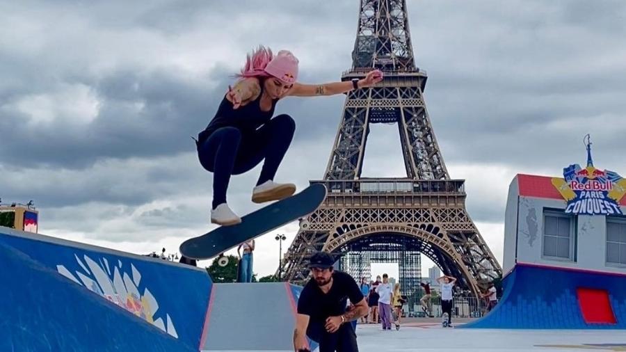 Em primeiro evento pós-Olimpíada, Letícia Bufoni faturou o título do skate street na França  - Instagram