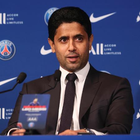 Nasser Al-Khelaifi é o presidente do Paris Saint-Germain, clube bancado pelo Qatar - Getty Images/Getty Images