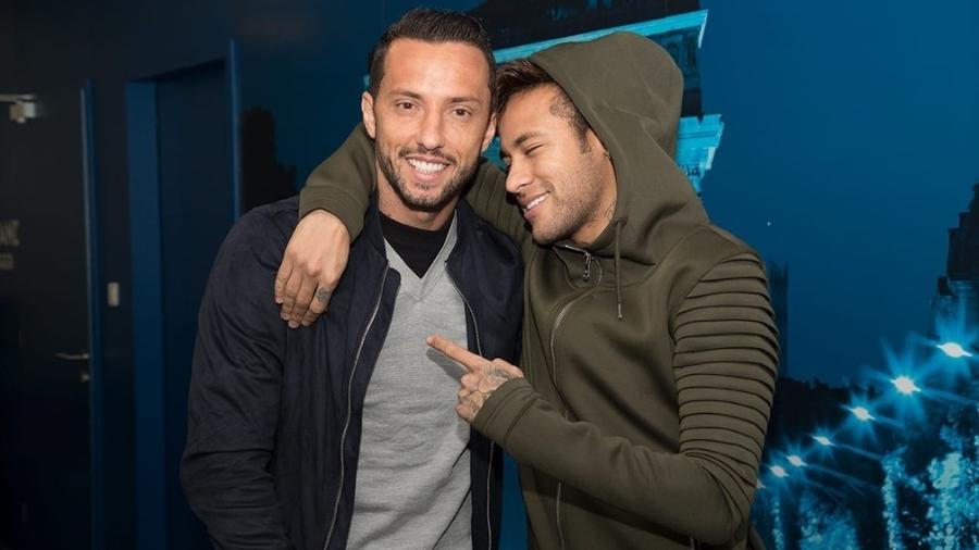 Nenê e Neymar são amigos de longa data  - Reprodução