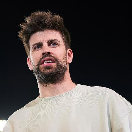 Gerard Piqué em evento no Camp Nou em março de 2023.