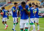 Com dois de Estevão, do Palmeiras, Brasil vence o Equador pelas oitavas da Copa do Mundo sub-17 - Leto Ribas/CBF