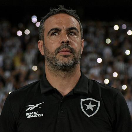 Artur Jorge, técnico do Botafogo, no jogo contra o Vitória, pela Copa do Brasil