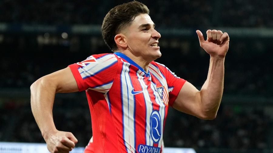 Julián Alvarez é um dos destaques do Atlético de Madrid - NurPhoto/NurPhoto via Getty Images