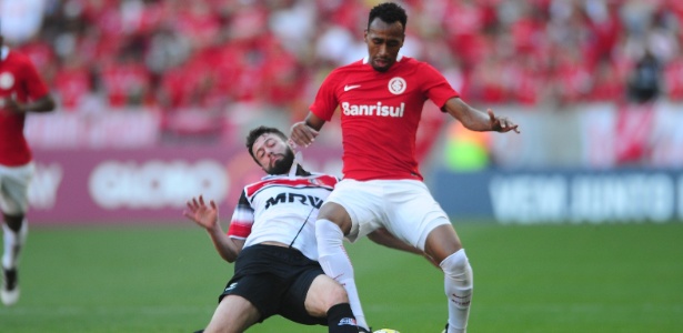 Expulsão de E. Henrique (foto) confirmou alto número de cartões do Inter no Beira-Rio - Ricardo Duarte/Inter