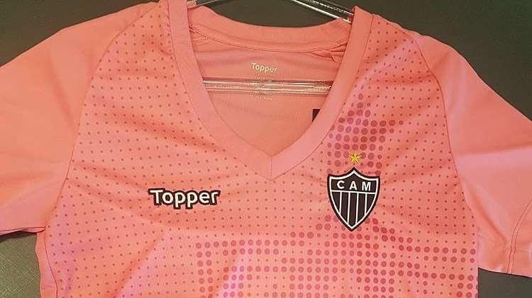Camisa rosa do Atlético-MG - Divulgação - Divulgação