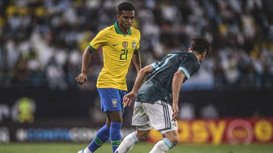 Rodrygo teve mais tempo em campo contra a Argentina do que contra a Coreia do Sul - Pedro Martins / MoWA Press
