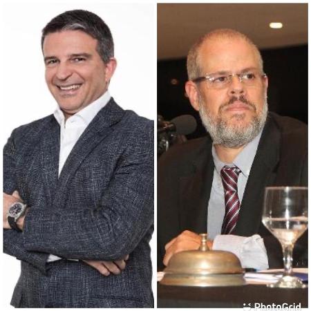 Candidato Leven Siano e presidente do Deliberativo, Roberto Monteiro, entraram com recurso contra liminar do STJ - Divulgação / Paulo Fernandes