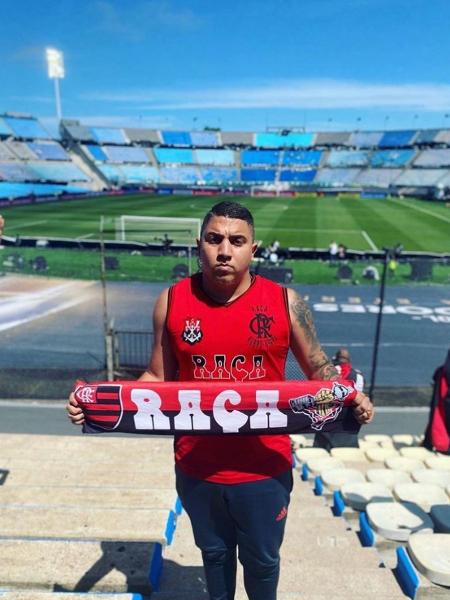 Douglas Hassel, torcedor do Flamengo, foi baleado após a final da Libertadores - Reprodução / Twitter da RRN