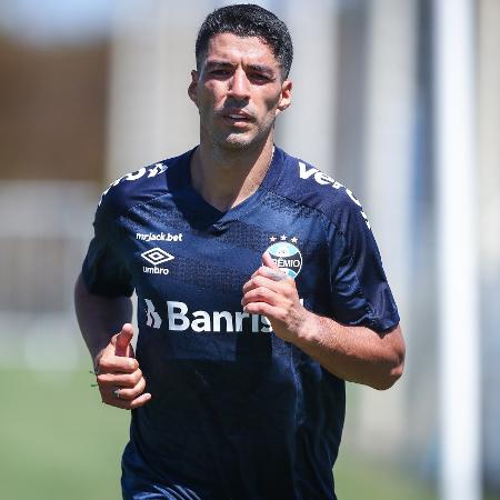 Luis Suárez realiza treinamento no CT Pres. Luiz Carvalho - Lucas Uebel/Grêmio FBPA