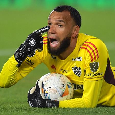 Finalista da Libertadores, goleiro do Atlético-MG lembrou época em que atuava no Piauí - Marcelo Endelli/Getty Images